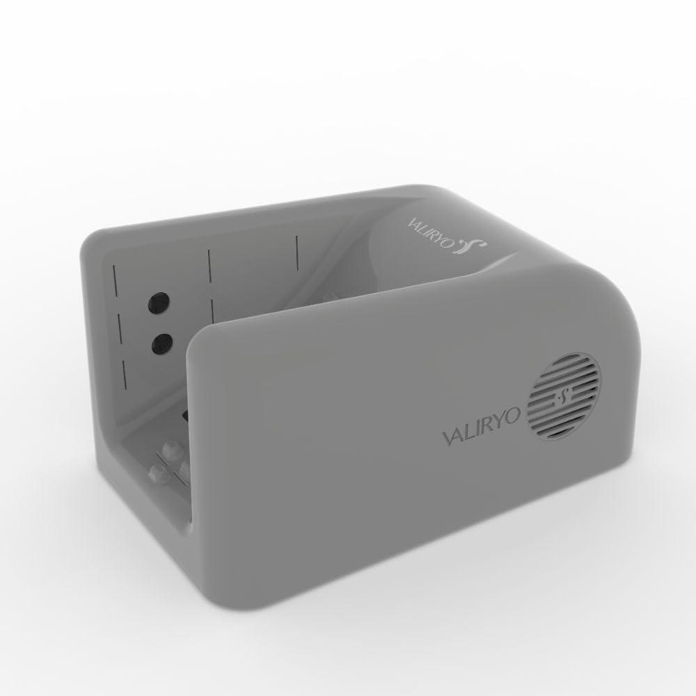 VALIRYO VALIRYO Feet Dryer - 360 Airflow Foot Dryer - Auto Sensor Activation & UV Light for Superior Hygiene - Complete Drying, Comfortable, and Safe (Dusty Grey Gloss)