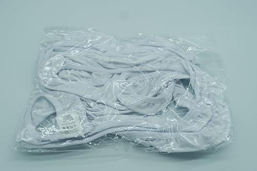 LATRAT LATRAT Inside Ropa, Borat Mankini Costume, One Size for Men, white, M