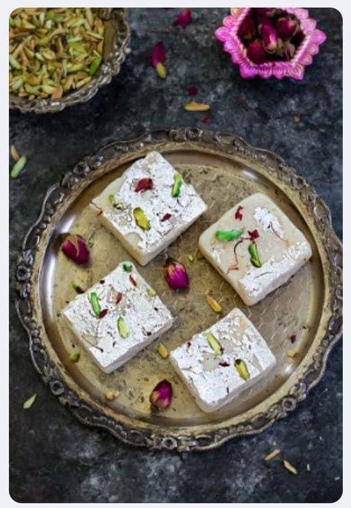 Dnaaz Festival Special Premium (Khoya Barfi 500g) Delicious Indian Traditional Sweets To Sweeten Up Your Celebration Best Gift For All Occasions Rakhi,Marriage,Diwali,Holi