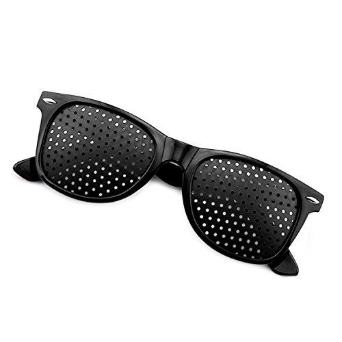 Grenhaven Grenhaven Black Grid Glasses Eye Training Pinhole Glasses