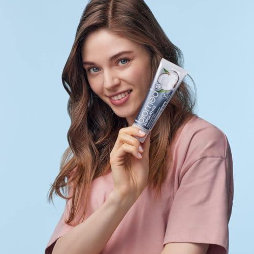 BIOMED Biomed Superwhite 97% Natural Whitening Toothpaste | Enamel Strengthening | Coconut Flavour, Vegan, SLES Free 6x100g