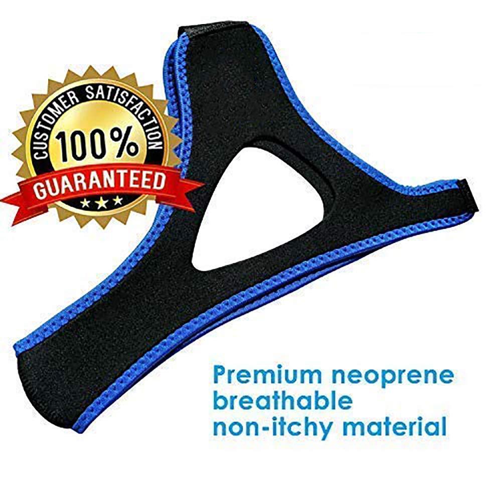 BETTER ANGEL LE Anti Snore Snoring Chin Strap Devices for Men Women Kids, Anti My Snoring Snore Solution, Resmed Cpap Supplies Chin Straps, Cpap Chin Strap XL Pads Respironics, Anti Snoring Snore Chin Strap Large