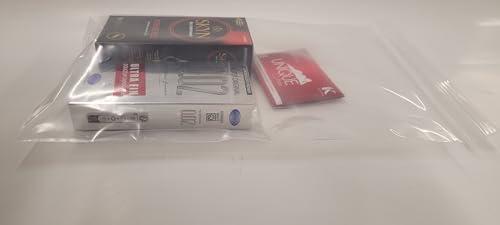 Kondomotheke Kondomotheke Latex Free Condoms Selection #3B: 3 x Non-Latex Condoms Test Set, Condoms Without Latex, 3 Boxes - Hypoallergenic