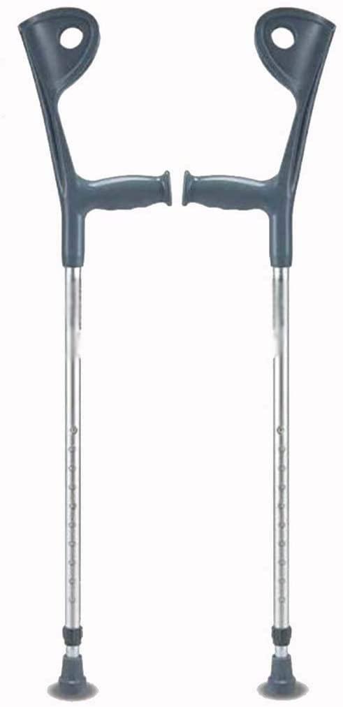 THIHIXEC THIHIXEC Forearm Crutches Adjustable Arm cane crutches under the crutches disabled retractable adjustment crutches Lightweight Arm Crutch
