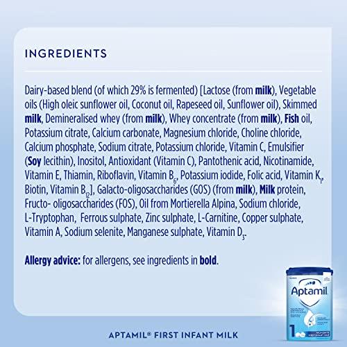 Aptamil Aptamil 1 First Baby Milk Powder, From Birth, 800g (Pack of 6)