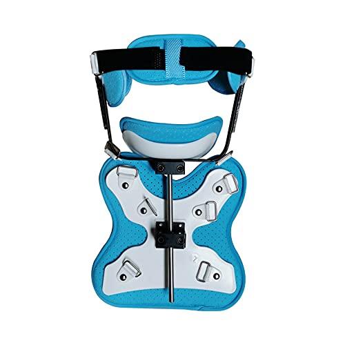WILLQ WILLQ Adjustable Orthosis Cervical Thoracic Brace Head and Neck Chest Orthosis Fracture Support Cervical Rehabilitation Brace for Post Trauma Arthritis Acute Pain Surgery Fractures