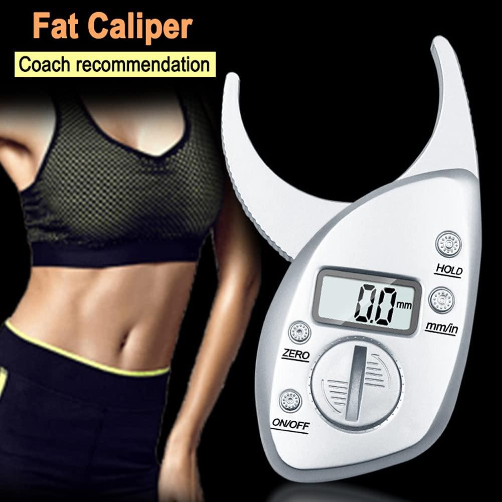 BYYLECL BYYLECL Digital Body Fat Caliper, Skin Muscle Tester Digital Display Lcd Body Fat Caliper Analyzer Fitness Muscle Measure Tool