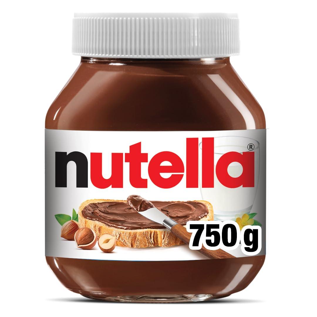 Nutella Nutella Hazelnut Chocolate Spread with Cocoa, 750 g