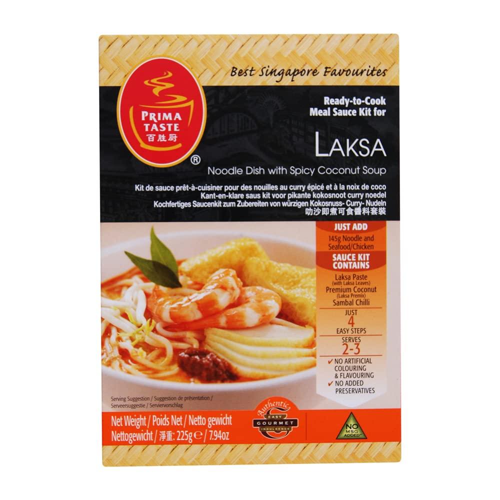 WaNaHong Prima Taste LAKSA Cooking Set 225g (Pack of 4)