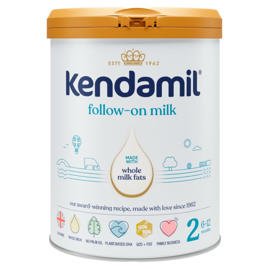 Kendamil Kendamil 2 Follow On Baby Infant Milk Formula Powder 6-12 Months 800g