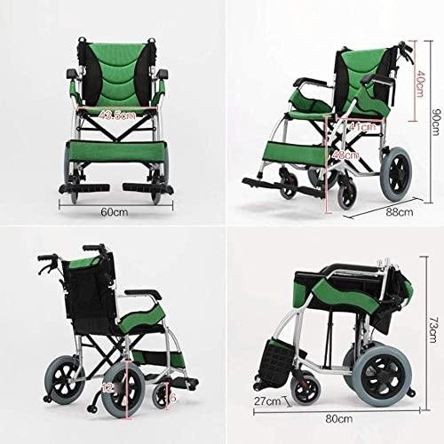 WWTSMYXGS Manual air, a Portable Folding air handbrake for The Elderly, The Disabled