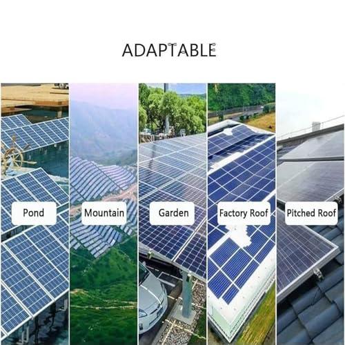 twostronking Telescopic Solar Panel Cleaning Brushes Rod,Solar Photovoltaic Cleaning Machine,with 8m Cable,Double Rotating brush head,solar panel cleaning brush,5.5m