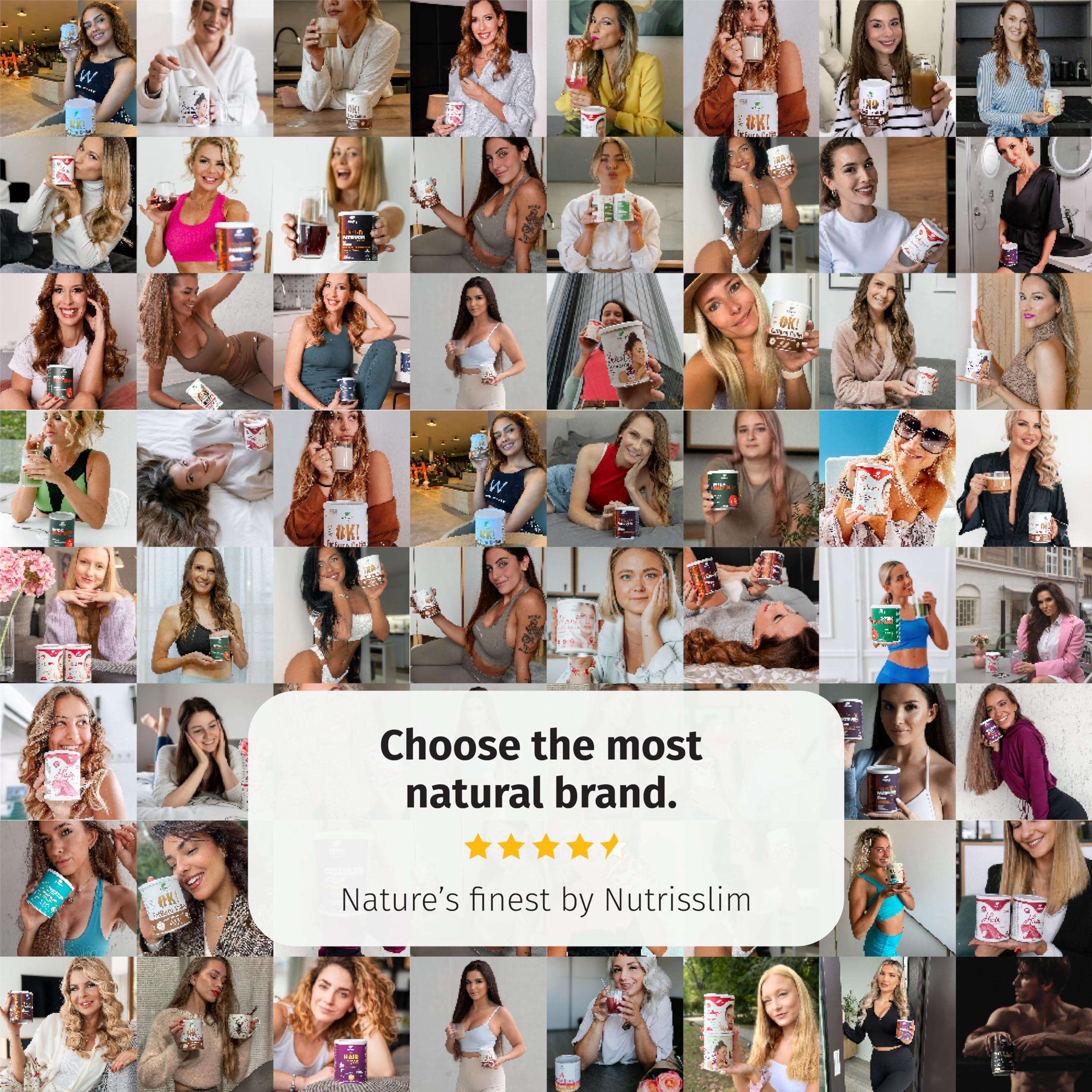 Nature's Finest by Nutrisslim High Dose Vitamin D3 Powder for Adults, No Sugar, Lemon Taste, Supports Immune System, Healthy Bones and Teeth, and Muscle Function