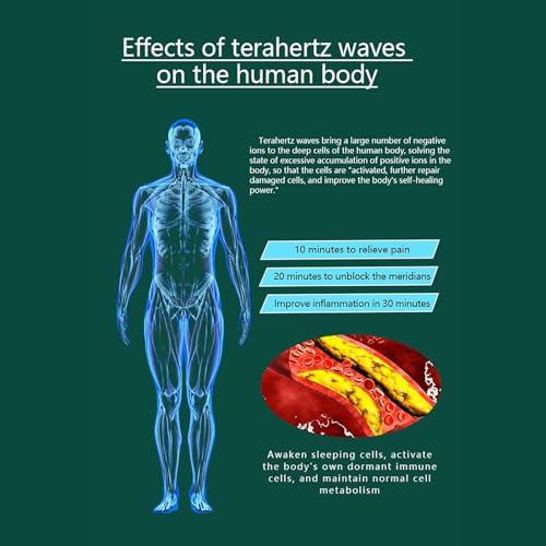 FreshCart Basics Terahertz Physiotherapy Device for Home Salon Spa Club - Light Wave Energy Thermal Therapy Device, Relieve Body Pain, Dredge Meridians, Repair Body