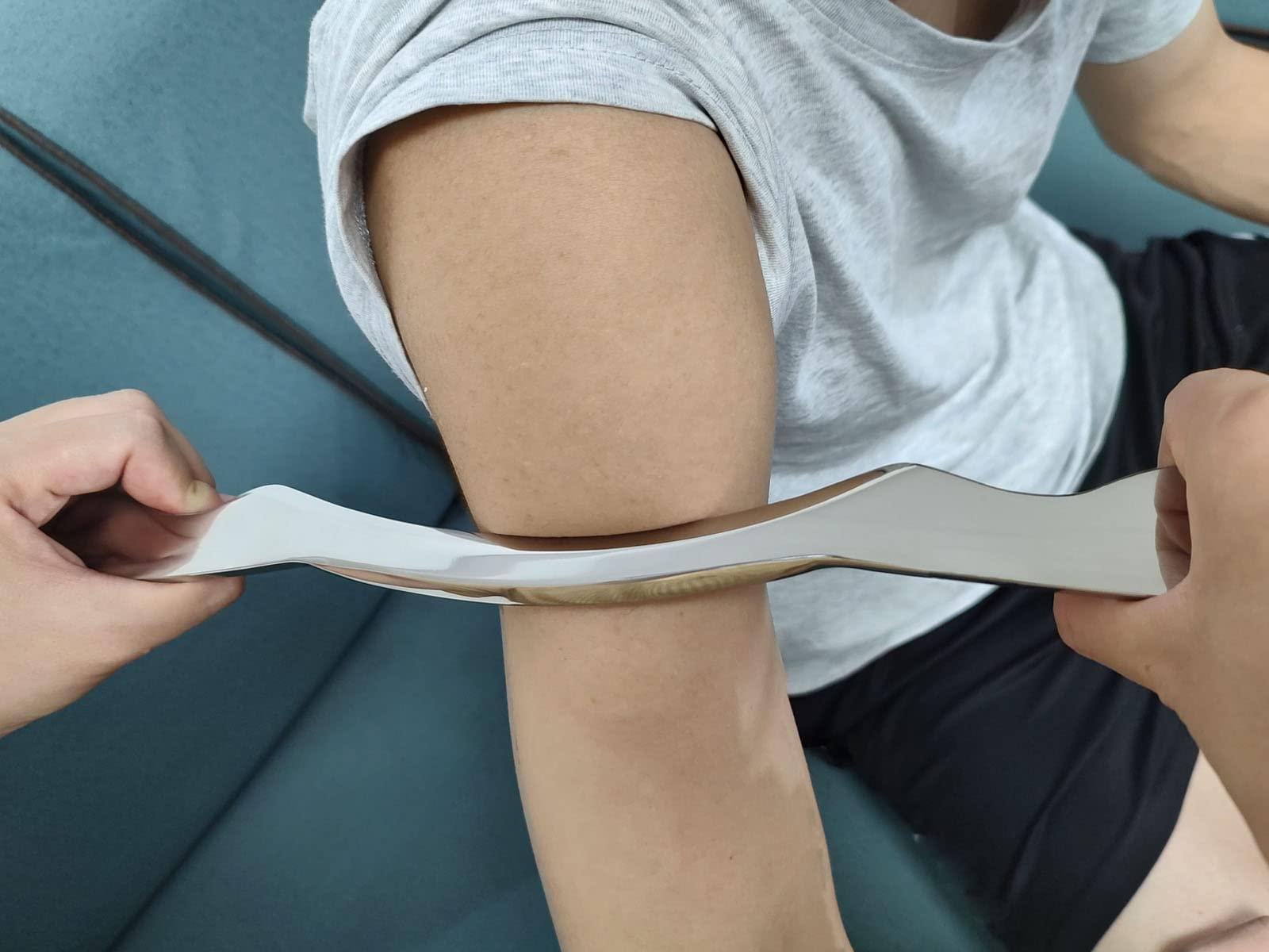 AnTiexi Medical Grade Stainless Steel Gua Sha Tool Set,Scraping Massage Tool -AnTiexi IASTM Tool Set Great Soft Tissue Mobilization Tool (3pcs Set)