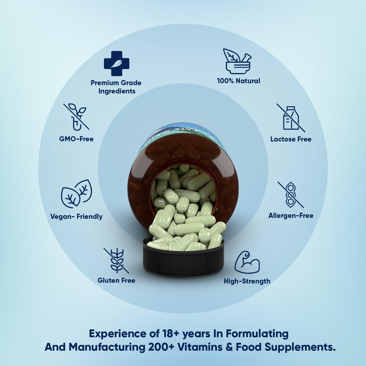 WeightWorld L Theanine with Lemon Balm 500mg - 180 Vegan Capsules - Natural Nootropics L-Theanine Supplements - High Strength L-Theanine Capsules - 6 Months Supply - Alternative to Coffee - Non GMO & Gluten Free