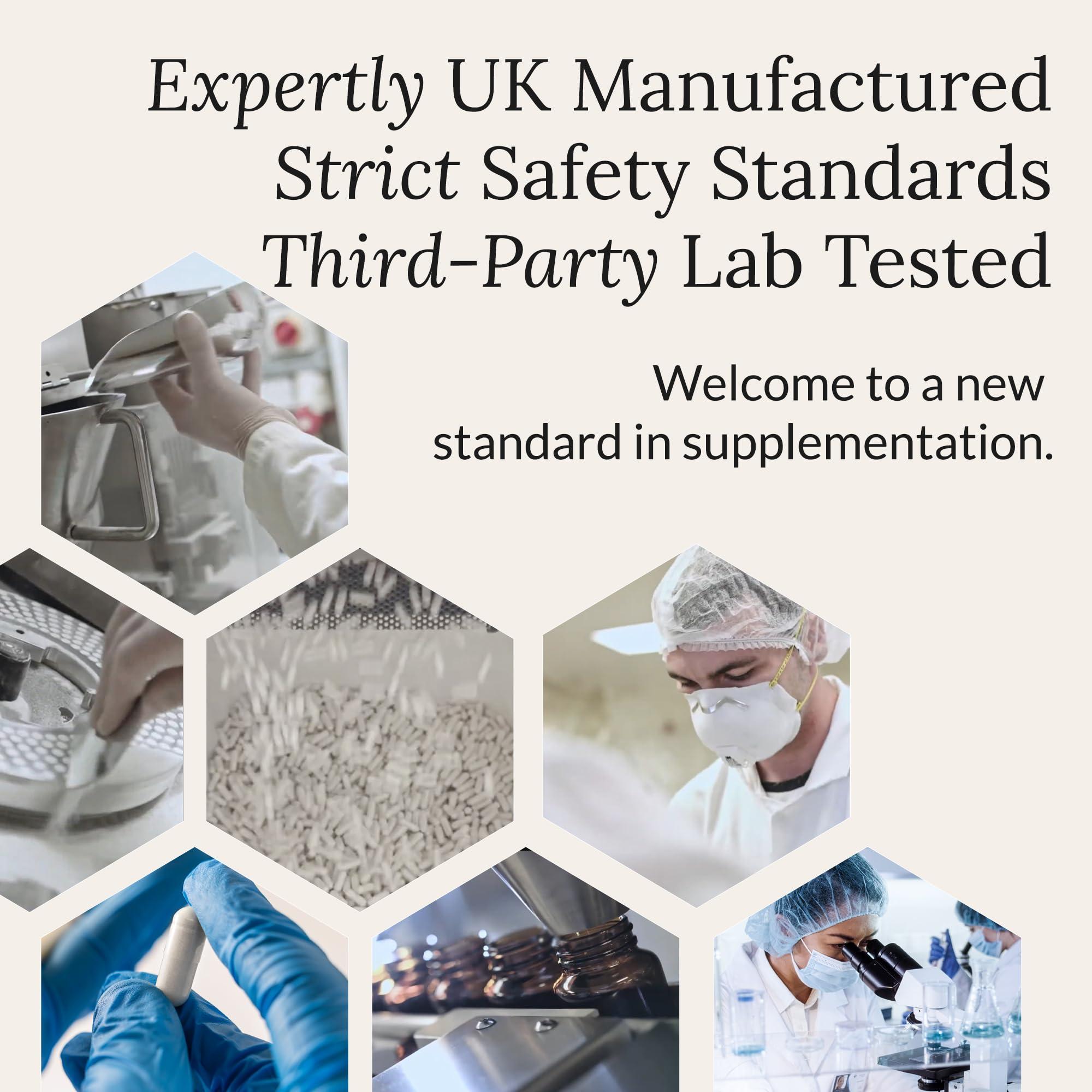 puramins Vitamin C 1000mg, Pure High Strength Vitamin C Capsules with No Additives, Fillers or Binders, Ascorbic Acid and Sodium Ascorbate Powder Complex Supplement, 90 Vegan Capsules, Made in UK by Puramins