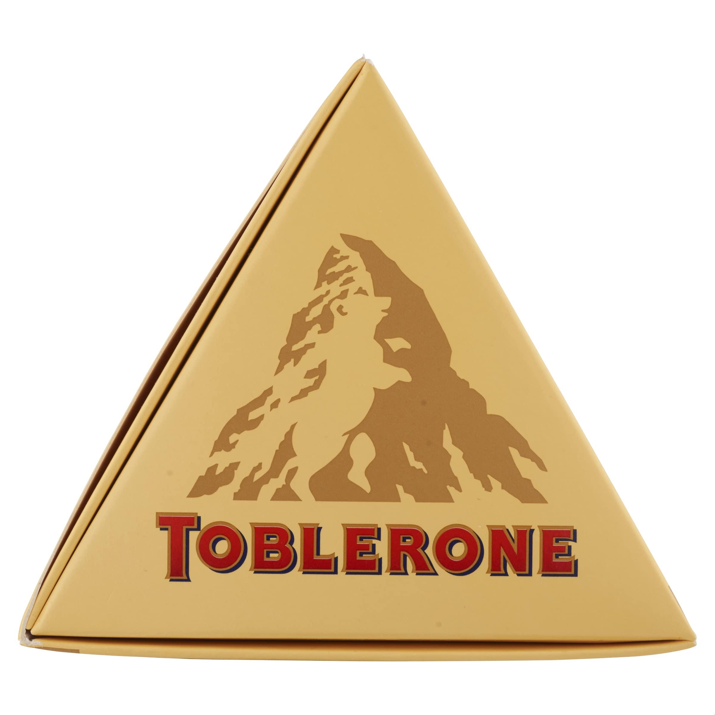 TOBLERONE Toblerone Milk Chocolate Bar, Giant Swiss Chocolate with Honey and Almond Nougat, Jumbo Size, 4.5 kg (Pack of 1)