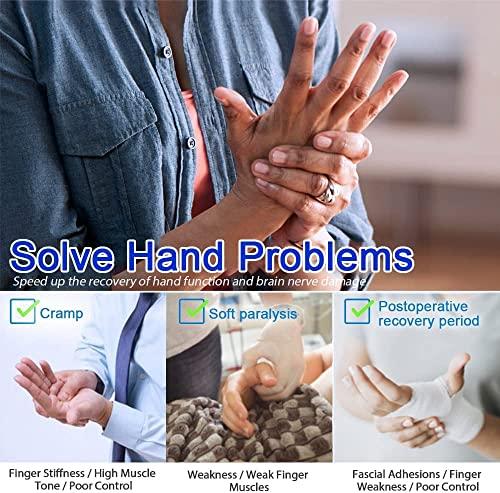 WXHN WXHN Rehabilitation Robot Gloves Finger Training Stroke Hand Splint Finger Orthosis Functional Hand Splint for Long-Term Relief