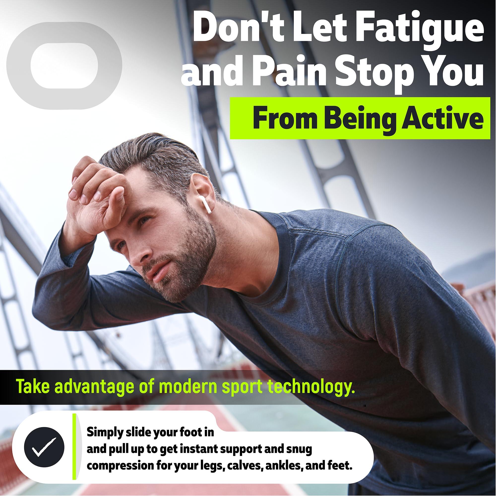 Crucial Compression Crucial Compression Socks for Men & Women (20-30mmHg) Running, Athletic, Travel