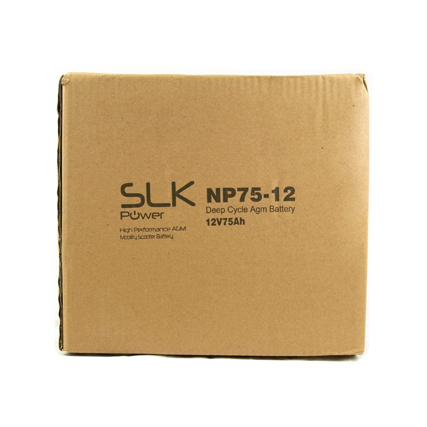 SLK Mobility Replacement Batteries for Electric Scooters and Wheelchairs L M
