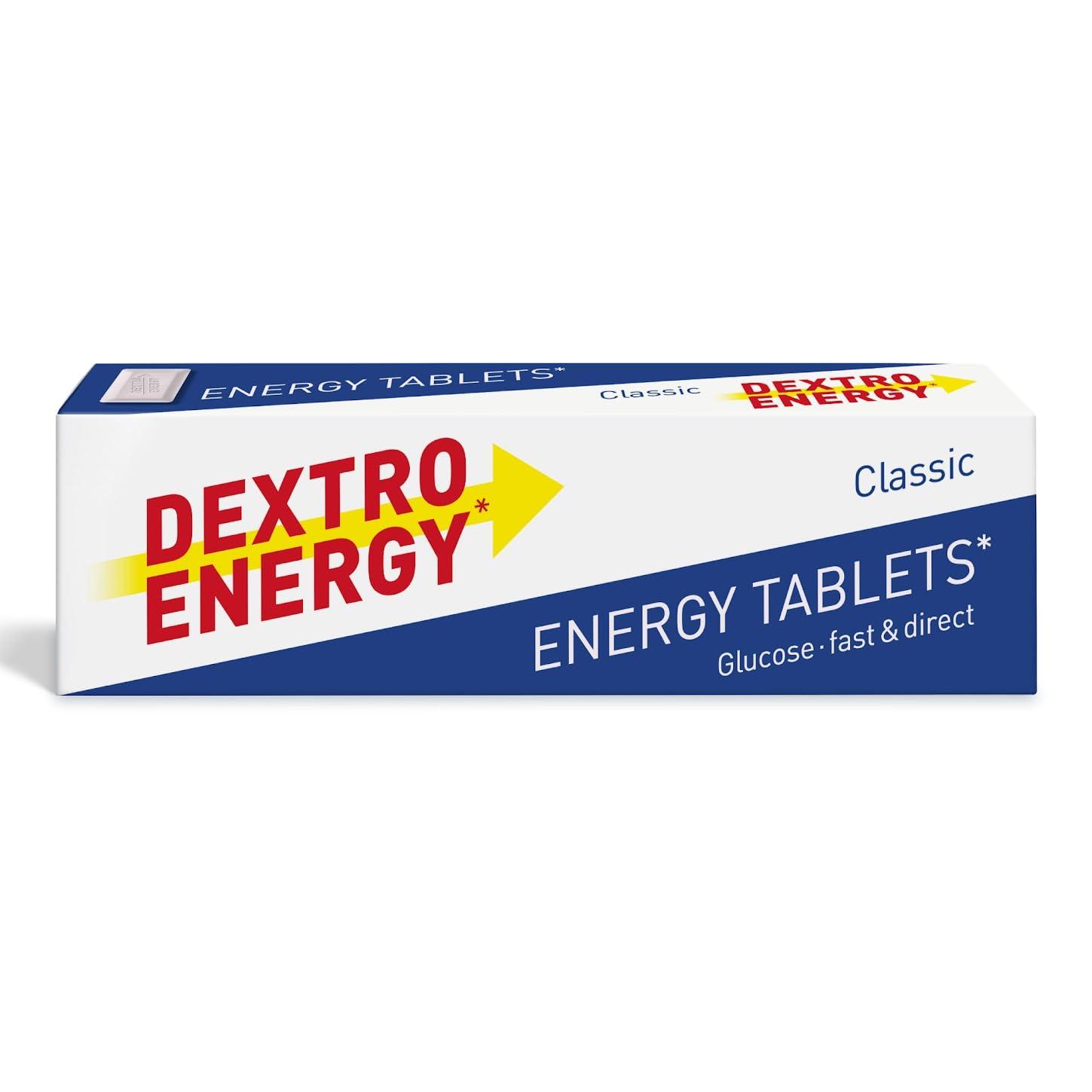 Dextro Energy Dextro Energy Classic Tablets, 47 g, Pack of 24, Energy Tablets, for a Quick Burst of Glucose