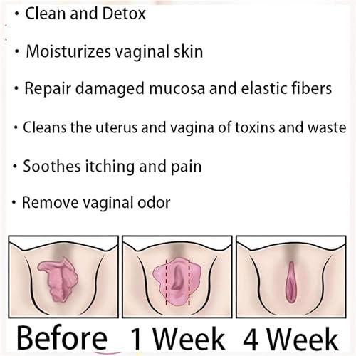 KeyoGoS Aafq Natural Repair Capsules,Aafq Capsules for Women, Aafq Detox Repair, Itch Detox Slimming Products, Natural Detox Viginal Gel, Revert to Tight and Tender State (4 Bags)