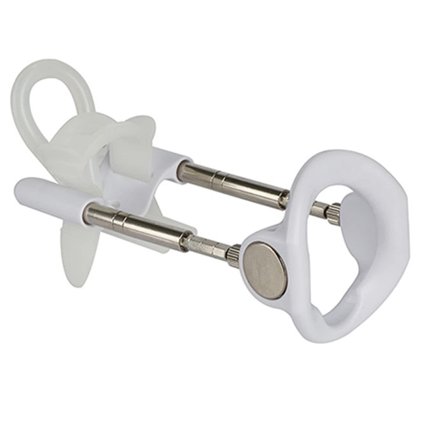 SNAILAGE Mens Traction Bracket Slide Loaded Extender Male Training System for Enlargement White
