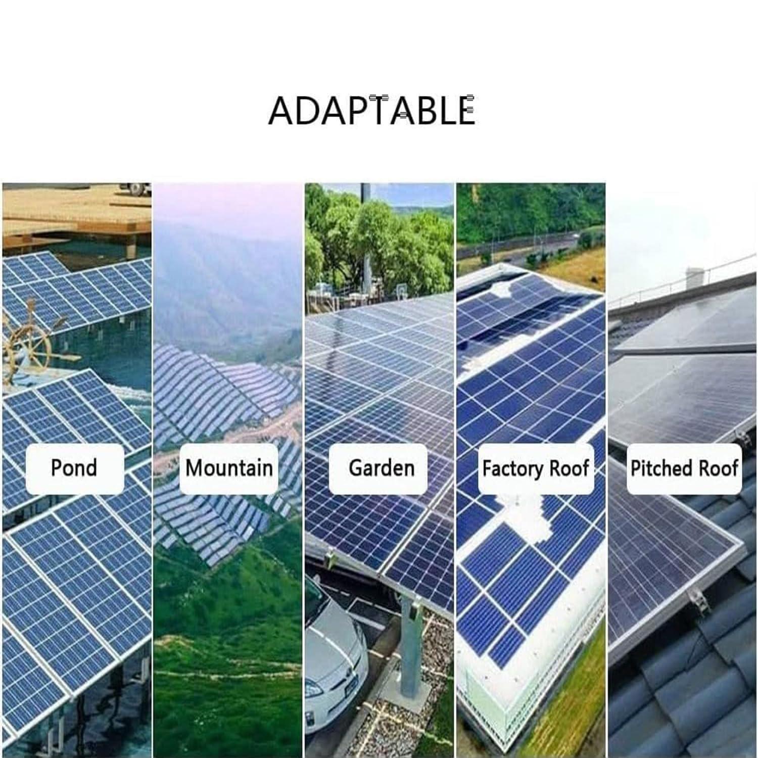 twostronking Telescopic Solar Panel Cleaning Brushes Rod,Solar Photovoltaic Cleaning Machine,with 8m Cable,Double Rotating brush head,solar panel cleaning brush,5.5m