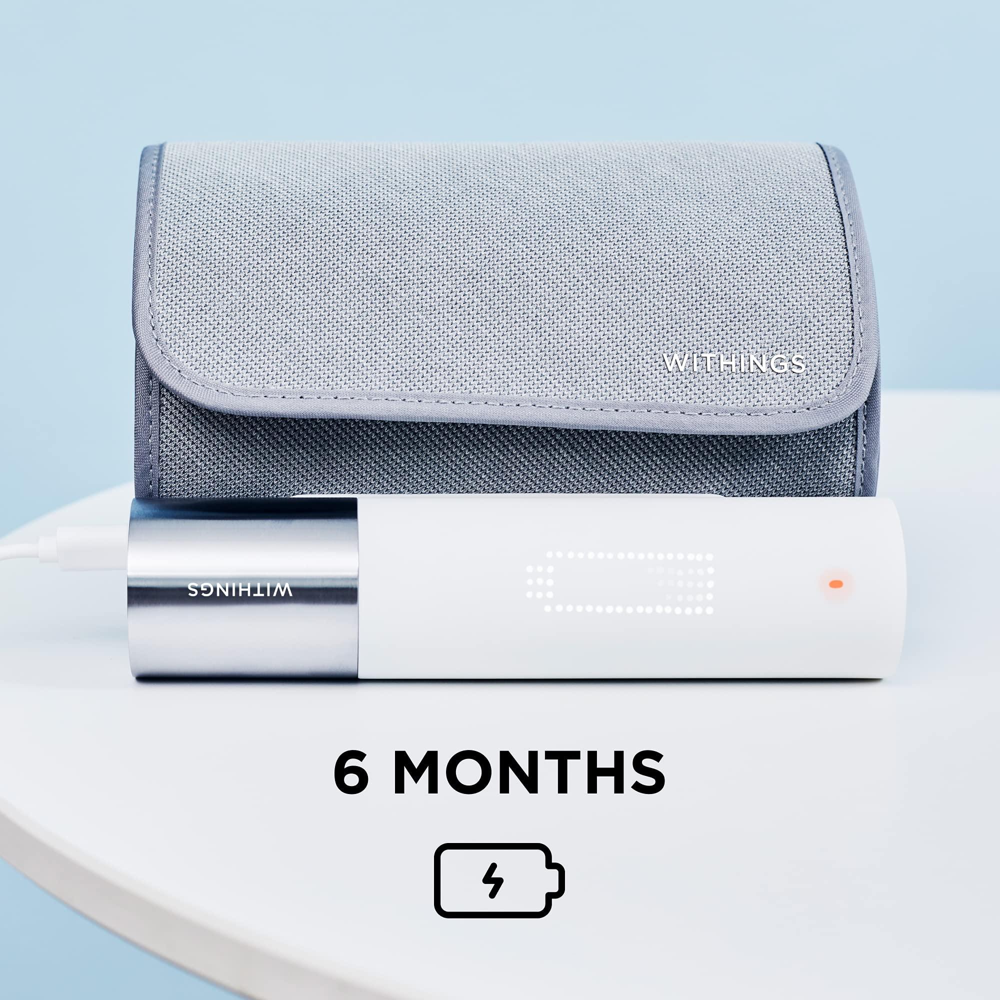 Withings Withings BPM Core - Electric Arm Blood Pressure Monitor with ECG and Digital Stethoscope, Wi-Fi Synchronization