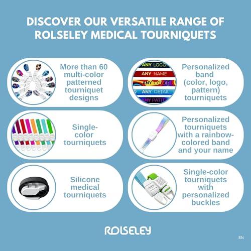 ROLSELEY ROLSELEY Personalized Quick and Slow Release Medical Tourniquet Yellow