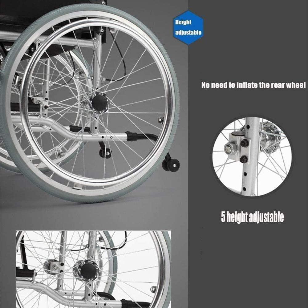 WWTSMYXGS Manual air, a Portable Folding air handbrake for The Elderly, The Disabled