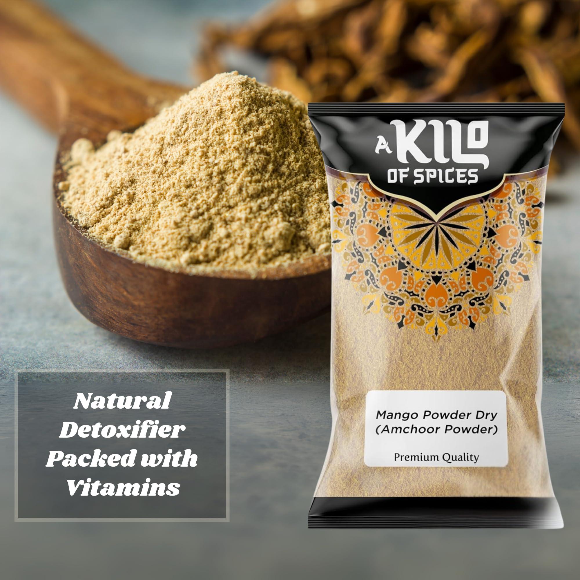 A Kilo of Spices Mango Ground Powder Dry (Amchur / Amchoor) (1kg)