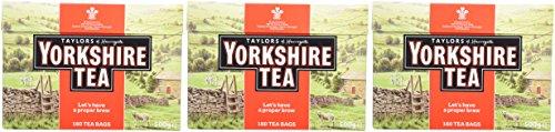 Yorkshire Tea Yorkshire Tea (Pack of 3, Total 480 Bags)