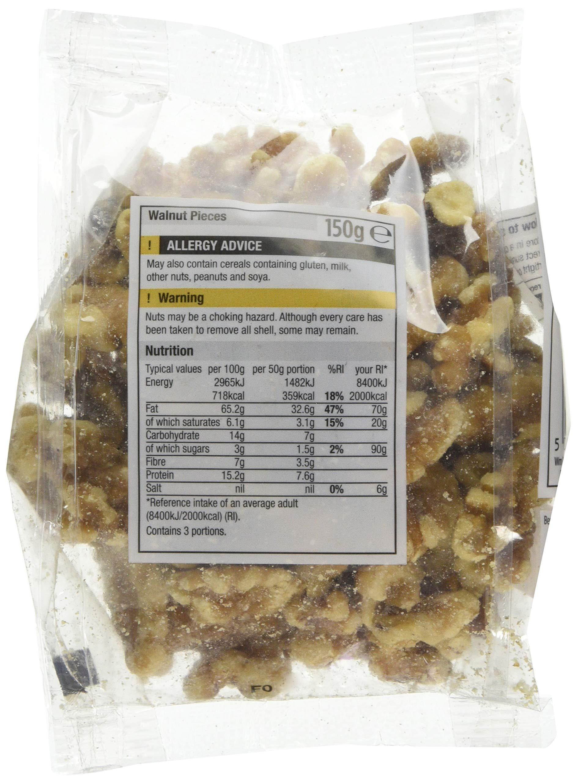 Morrisons Morrisons Walnut Pieces, 150 g, Pack of 10