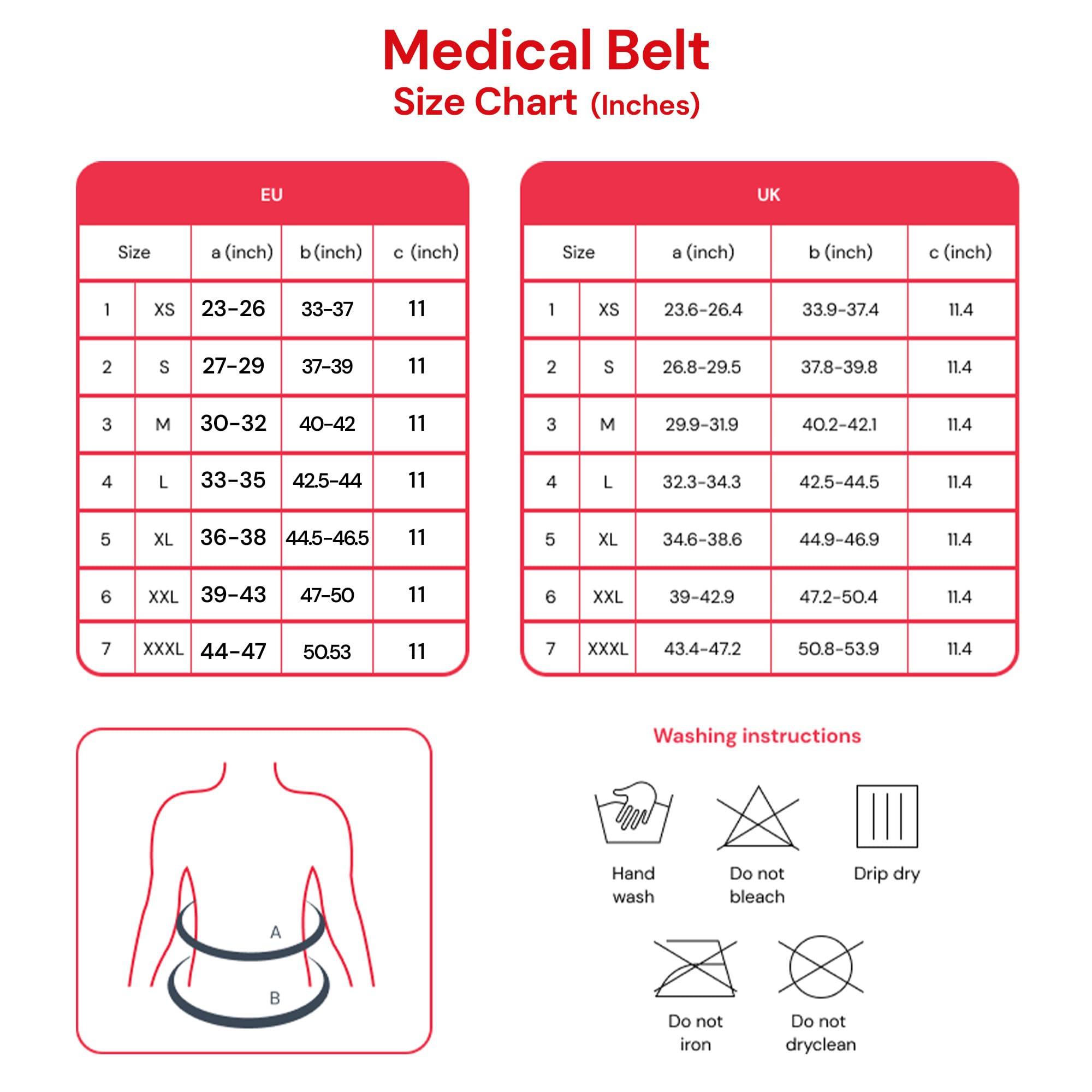 Lauma Medical Lauma Medical, Wool and Cotton Elastic Warming Belt for Lower Back Pain and Relief, Warming Kidney, Stretchy Brace Thermal Waist, Back Warmer, Certified Medical Products - L