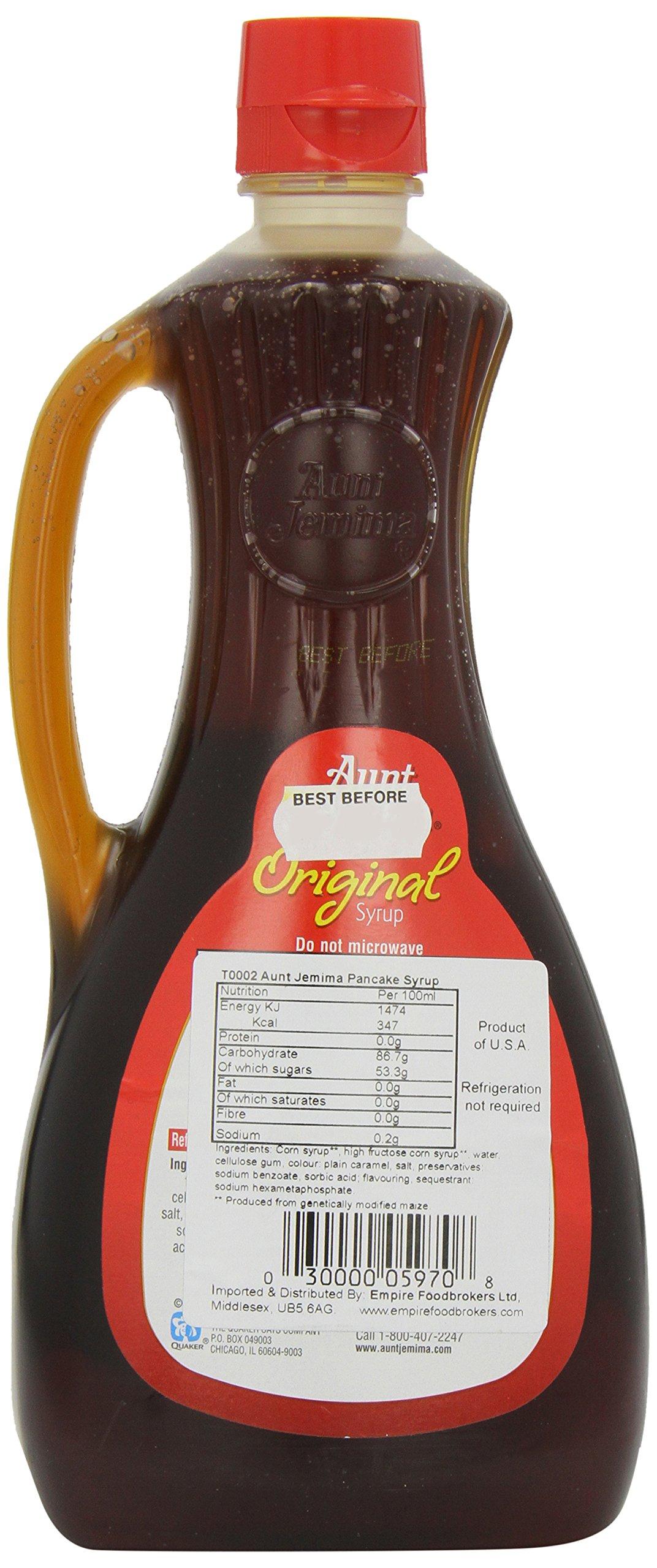 Quaker Aunt Jemima Original Pancake Syrup (710ml)