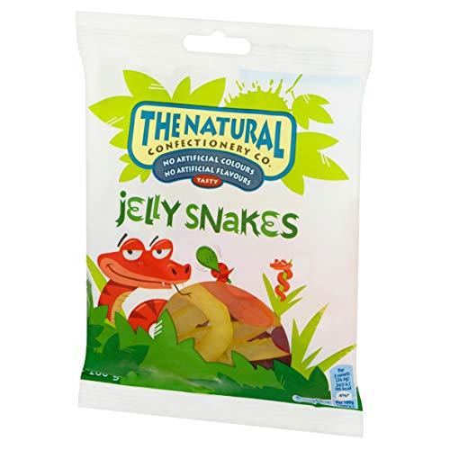The Natural Confectionery Company The Natural Confectionery Co. Jelly Snakes Sweets Bag, 160 g