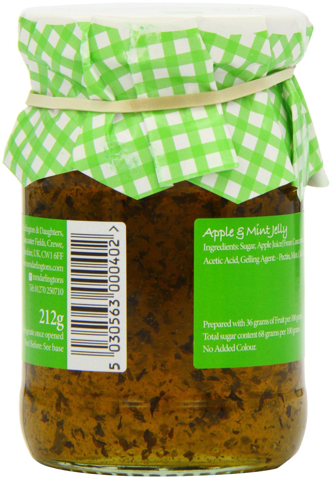 Mrs Darlingtons Mrs Darlingtons Apple and Mint jelly (pack of 6)