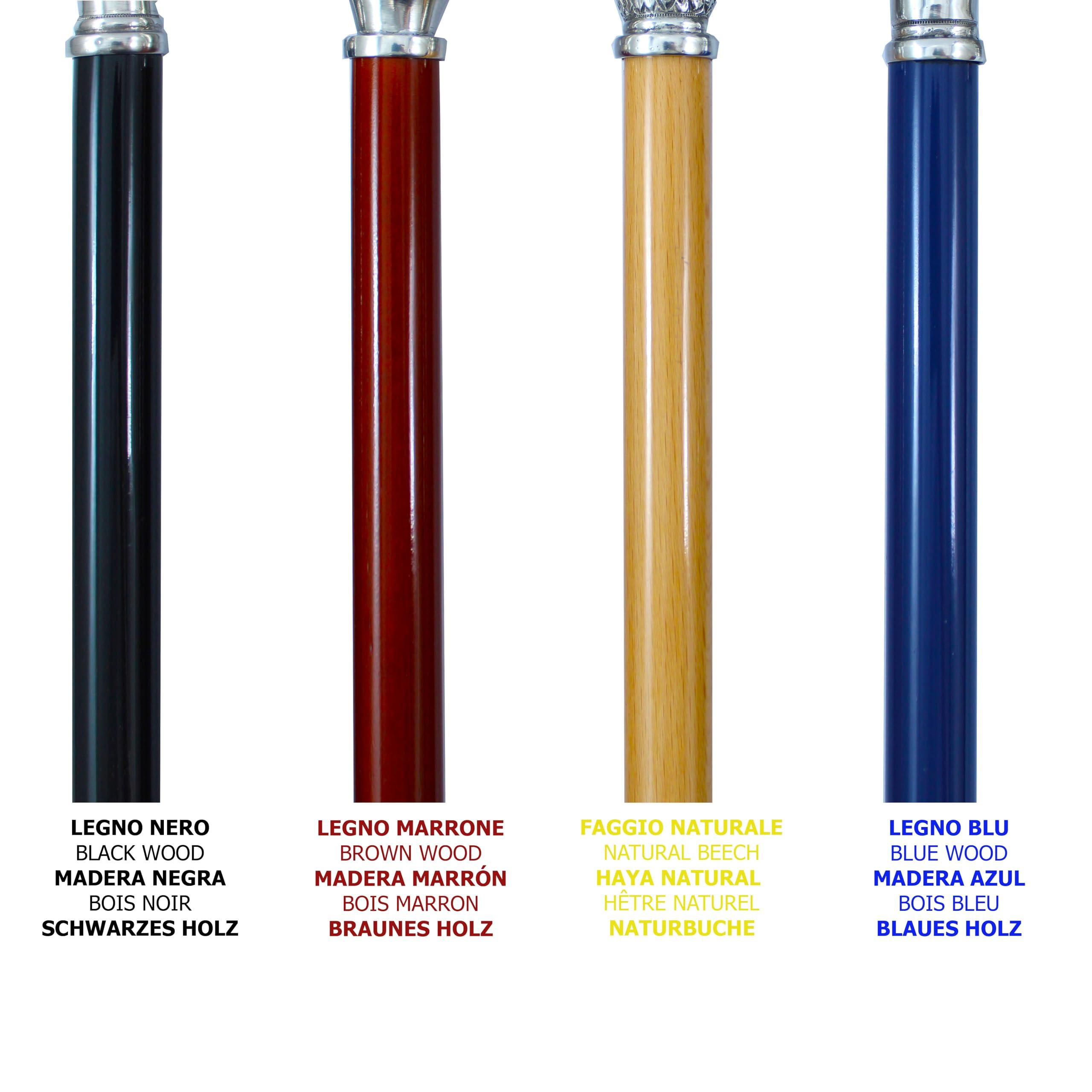 CAVAGNINI CAVAGNINI Luxury Walking Cane - Classic Jaguar Handle - Handmade