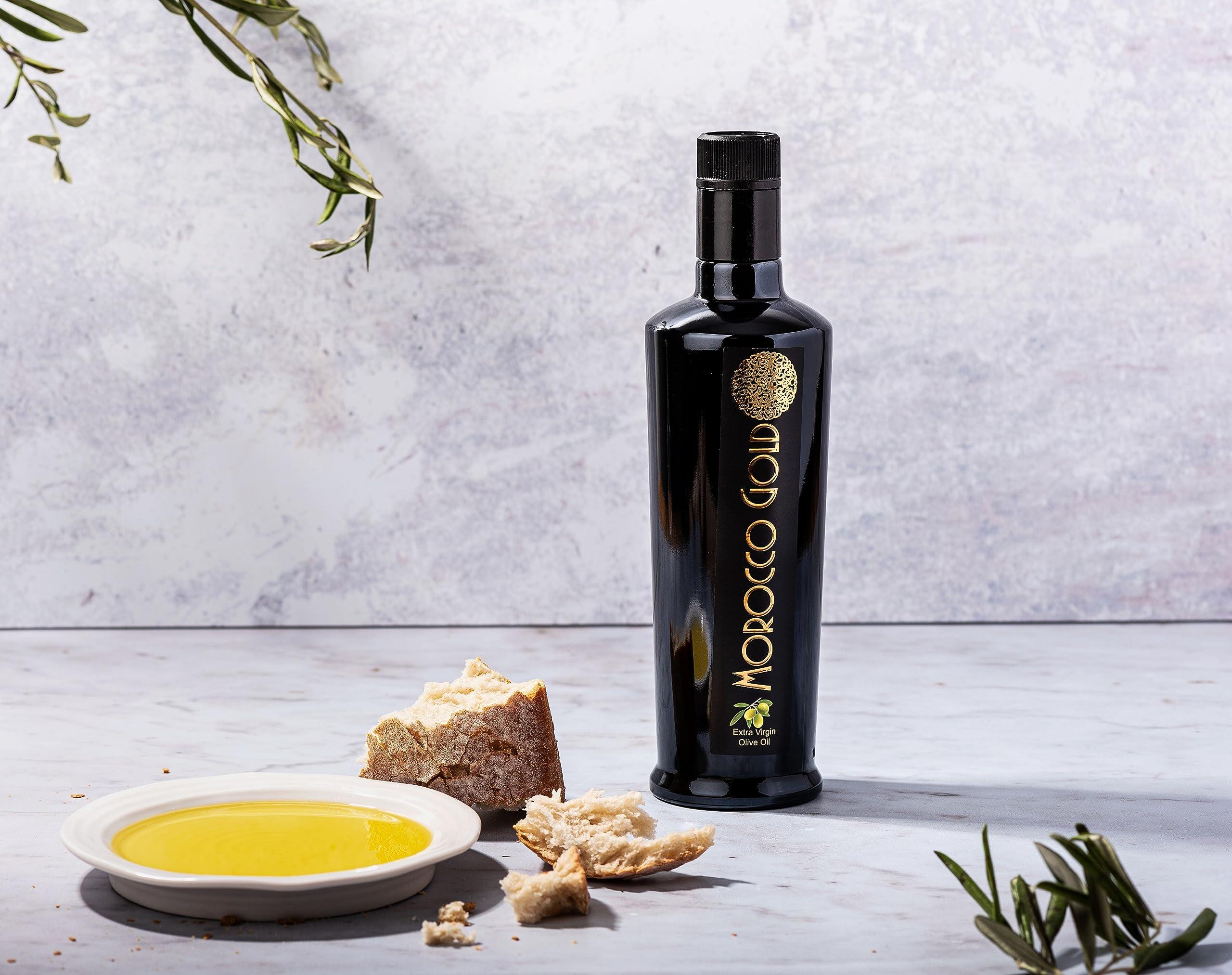 Morocco Gold Morocco Gold Single Estate Extra Virgin Olive Oil - Unfiltered, Unblended. High in Polyphenols. Pure and natural. 500ml