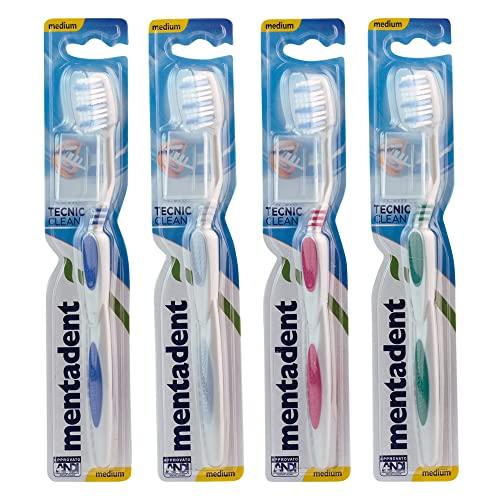 Mentadent 12x Mentadent Teeth Tecnic Clean Toothbrush Medium