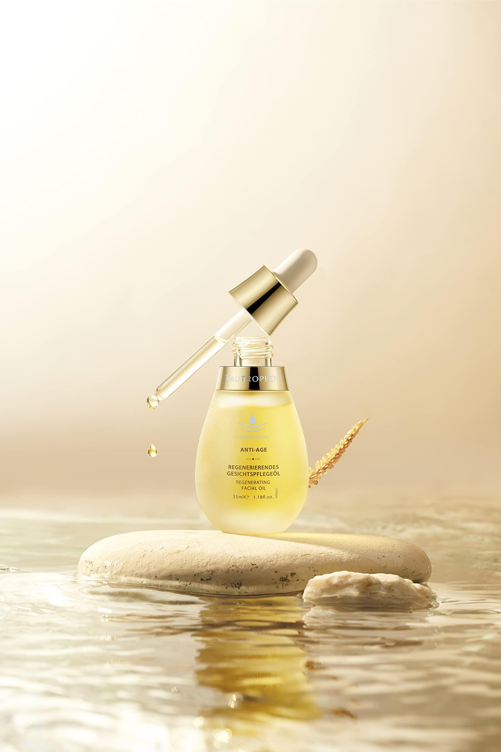 Tautropfen TAUTROPFEN Naturkosmetik, Regenerierendes Gesichtspflegel fr alle Hauttypen, 35 ml
