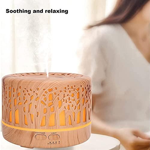 XIXIDIAN XIXIDIAN Electric Aroma Diffuser Air Humidifier Ultrasonic LED Essential Oil Diffuser 700ML