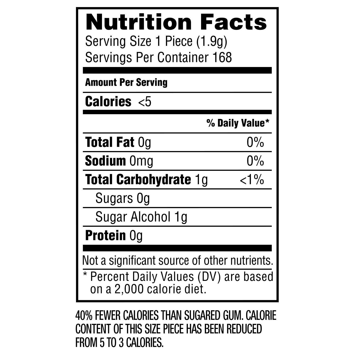 Orbit Wrigley\'s Orbit Gum, Peppermint, 14 count, (Pack of 12)