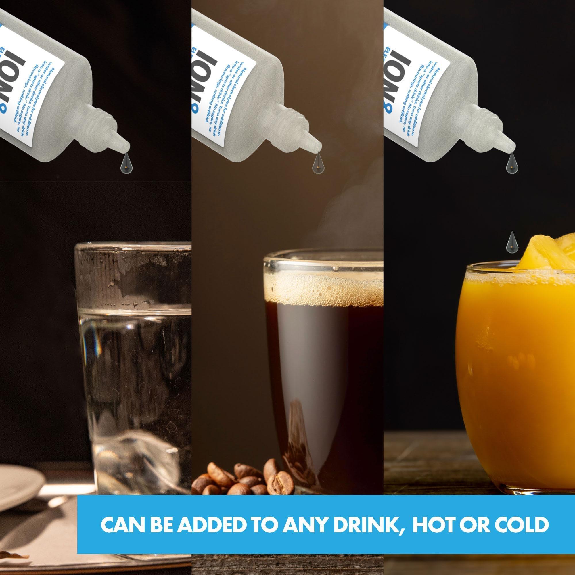 Ion8 ION8 Electrolyte Hydration Booster, Sugar-Free, Zero Calories, Add Essential Electrolytes to Any Drink for Hydration & Recovery, Eases Muscle Cramps