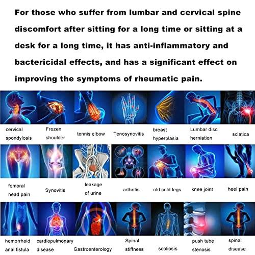 NICHOY NICHOY Massage Hammer Reset Aquipment,Chiropractic Adjustment Tools Hammer and Chisel,Wedge Massager Wooden Tool Deep Tissue Therapy, Tok Sen Tools(F)