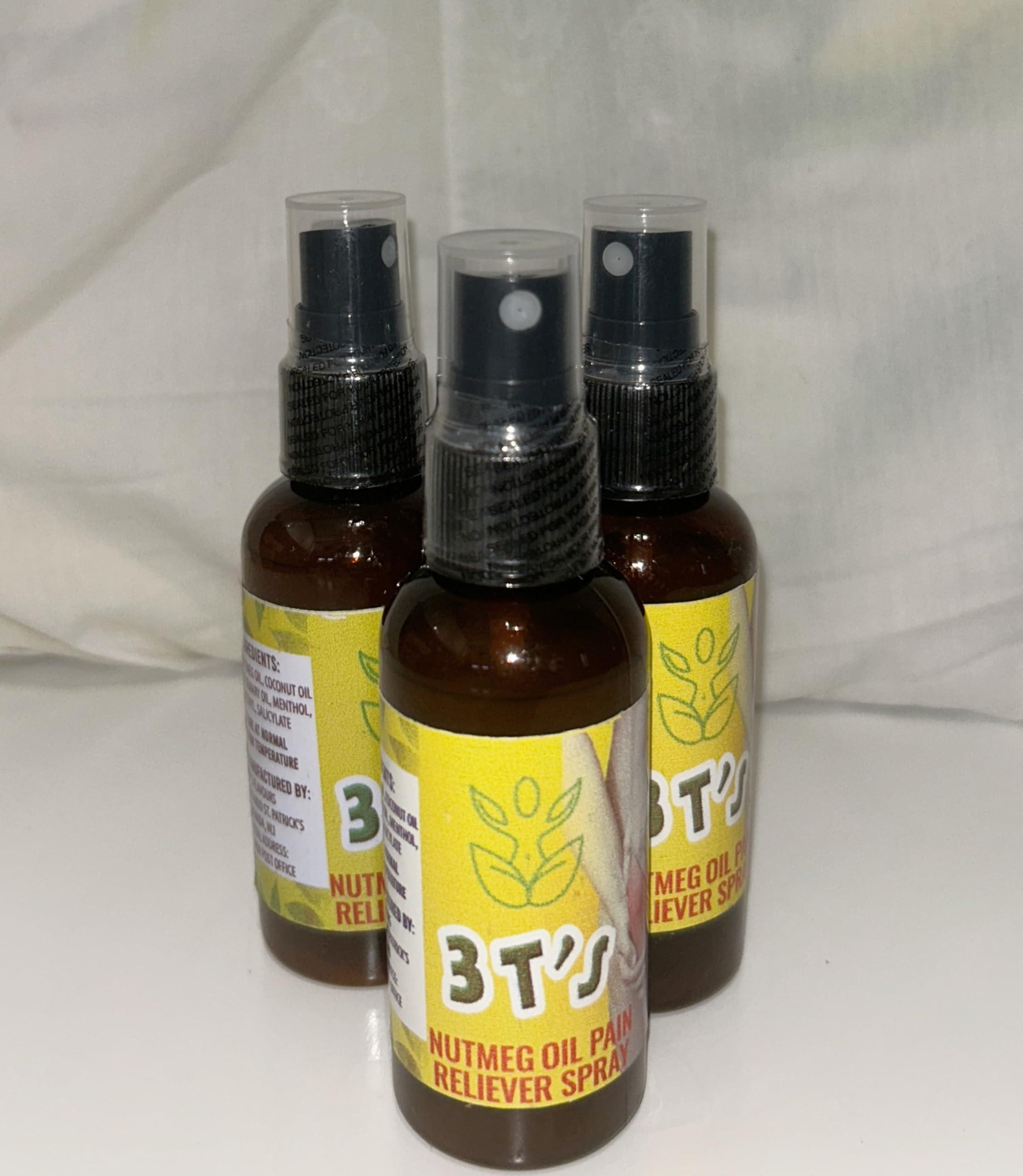 3 T's Nutmeg Oil Pain Reliever Spray