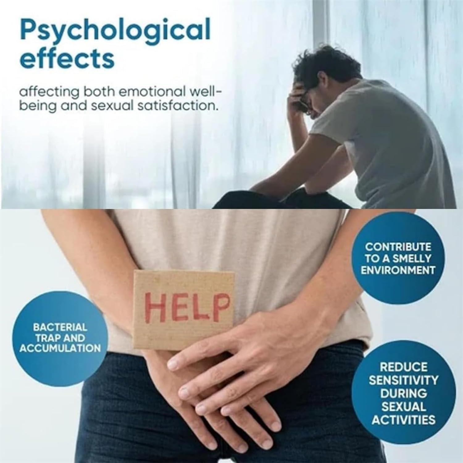 Endyniner BruteCo Redundant Prepuce Corrector Gel, Natural Ingredients Phimosis Foreskin Correction Gel, Correction Gel for Excessive Foreskin, Fast and Gentle Action, Effective Relief (1pcs)