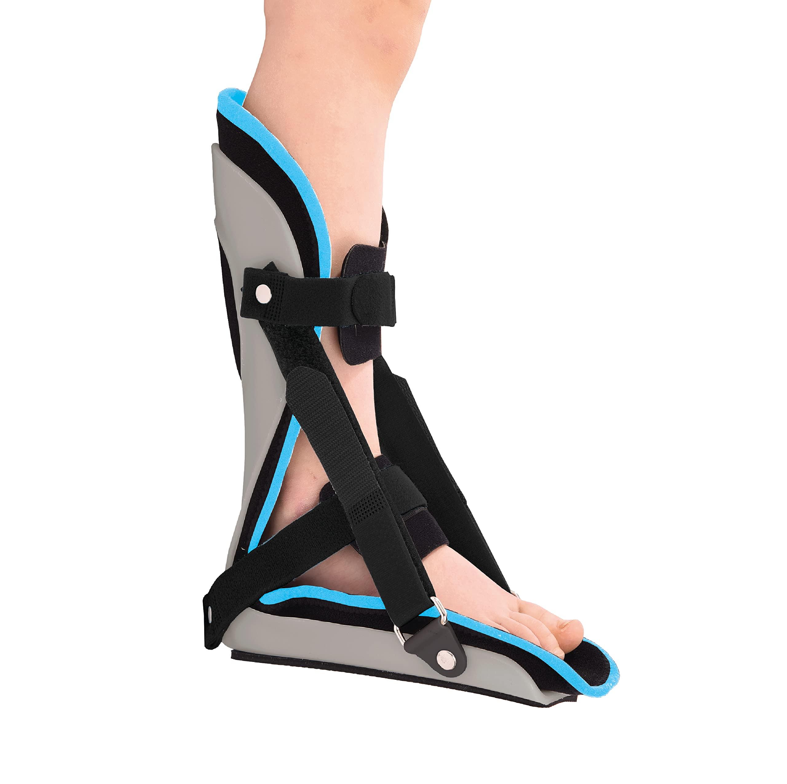 Express Orthopaedic Express Orthopaedic - Kids Adjustable Night Splint, Plantar Fasciitis/Achilles Tendonitis Resting Splint, Lightweight Construction - Supplied to UK Hospitals (Small (Kids Shoe Size UK 10-2))